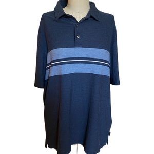 Vineyard Vines blue and gray men’s polo shirt. Size medium